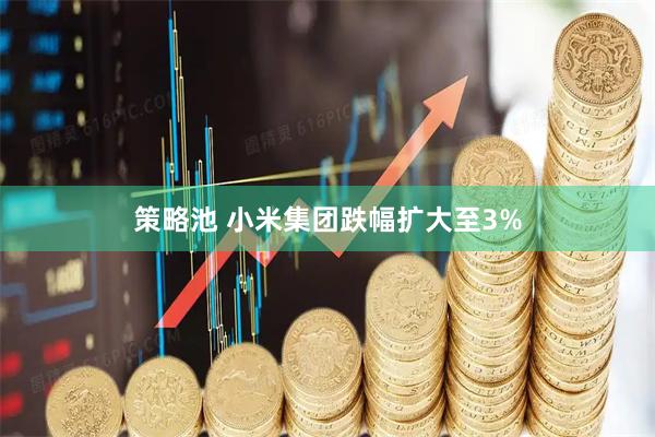 策略池 小米集团跌幅扩大至3%