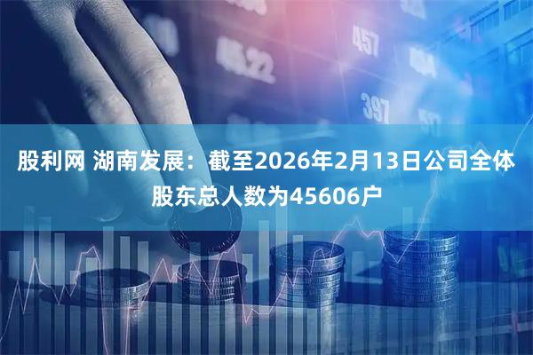 股利网 湖南发展：截至2026年2月13日公司全体股东总人数为45606户